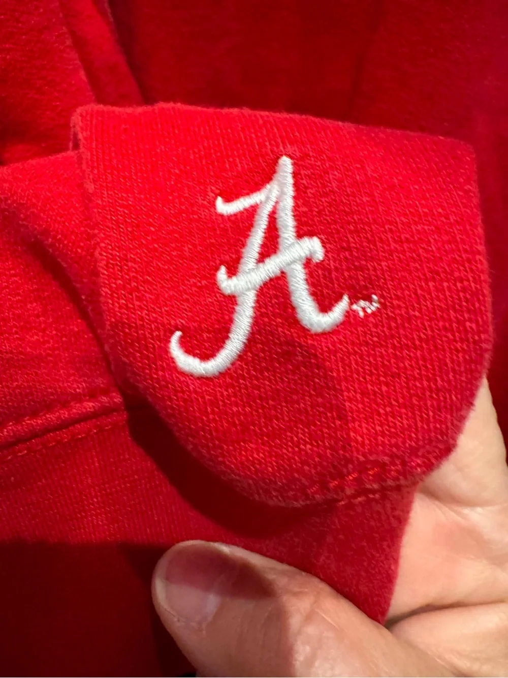 ROYCE APPAREL Alabama college Red Pullover Hoodie Sweatshirt - Mens XL
